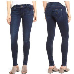 Y2K Hudson Collin Mid Rise  back pocket flap Skinny Jeans  WOMENS SZ 28